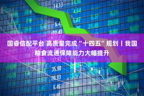 国睿信配平台 高质量完成“十四五”规划丨我国粮食流通保障能力大幅提升